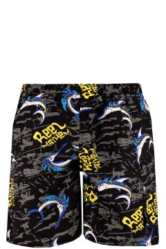 Happy Shark kúpacie šortky s vreckom