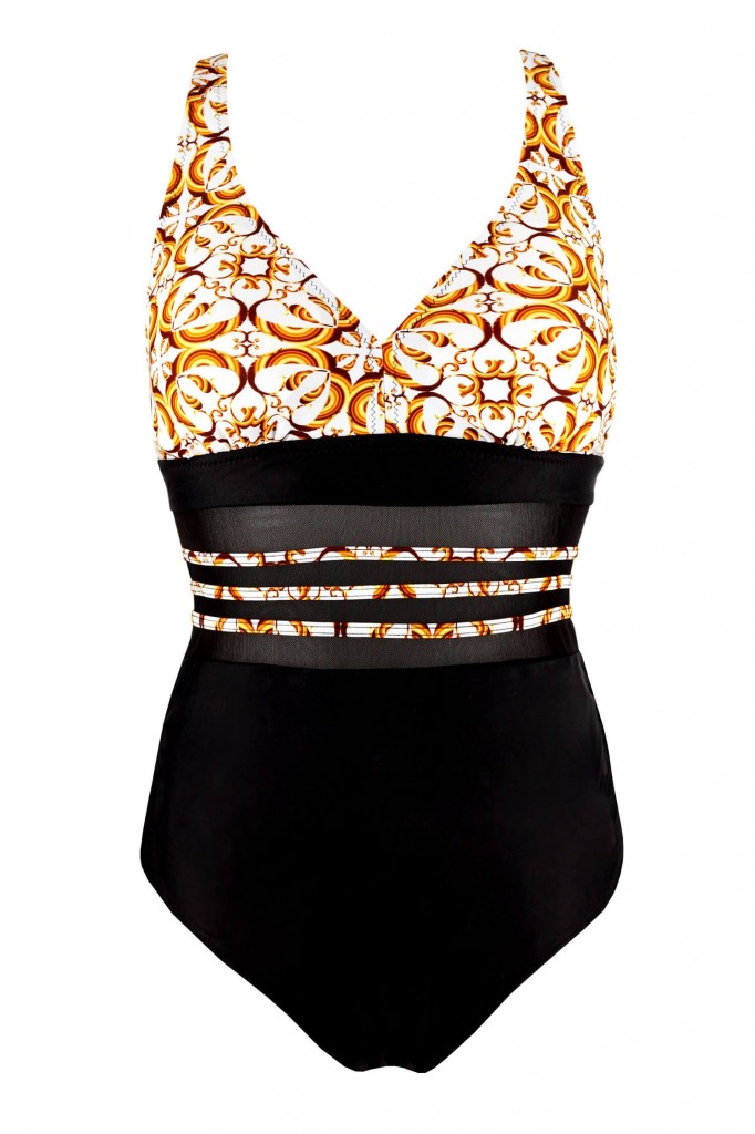 Hilda Color jednodielne plavky AG88141