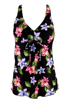 Rozárka tankiny kvetinové tielko D710