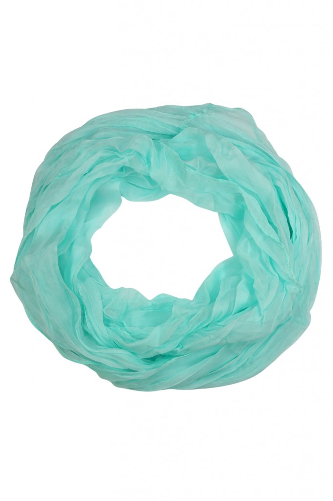 Jednofarebný kruhový šál - Dotyk ľahkosti