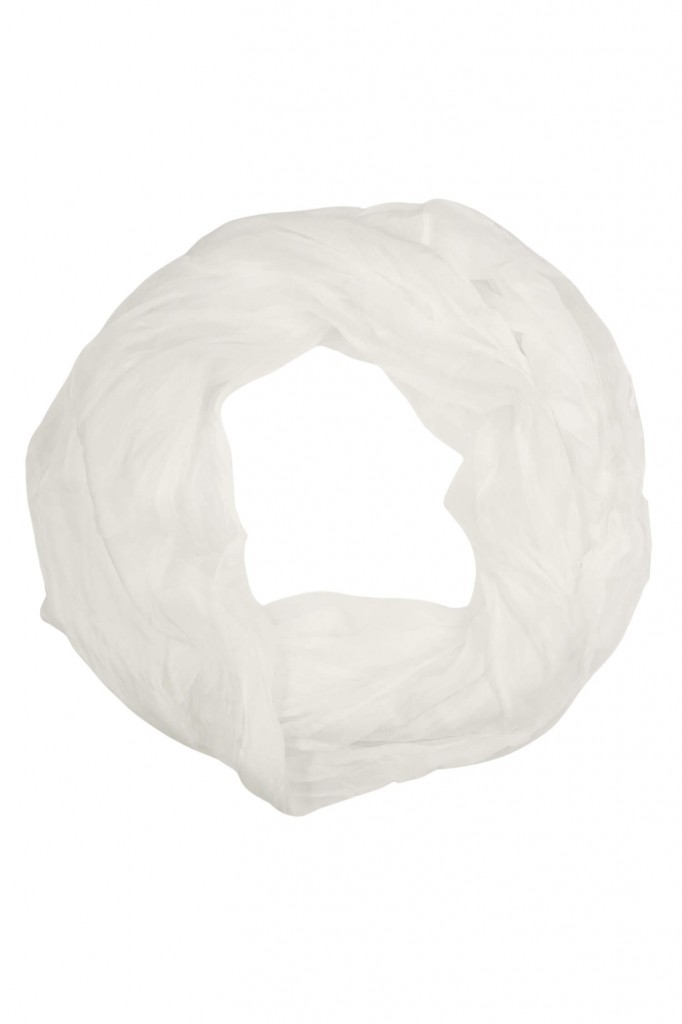 Jednofarebný kruhový šál - Dotyk ľahkosti