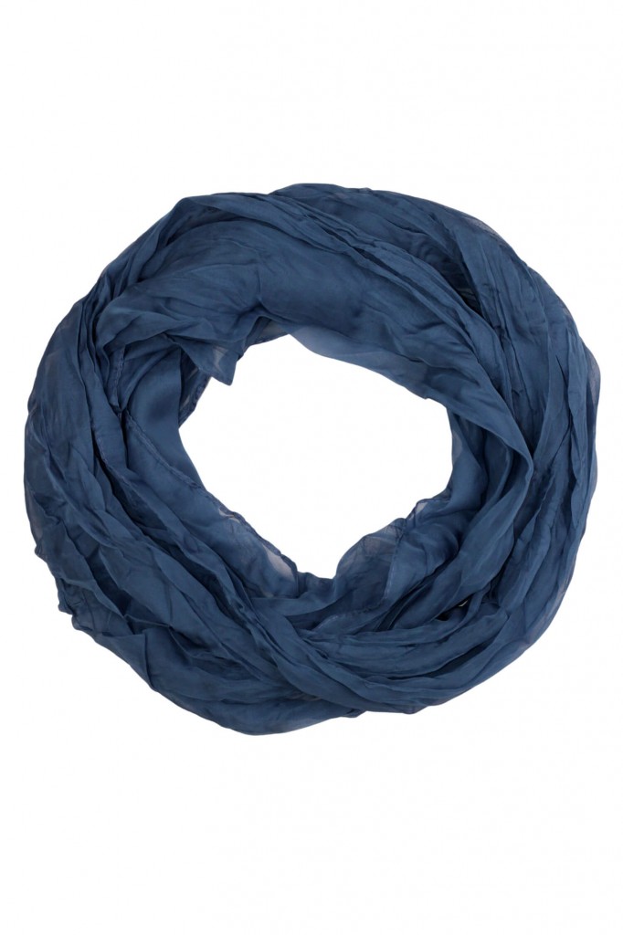 Jednofarebný kruhový šál - Dotyk ľahkosti