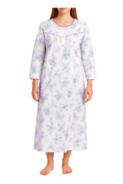 Veruška hrejivá nočná košeľa s dlhým rukávom 6548