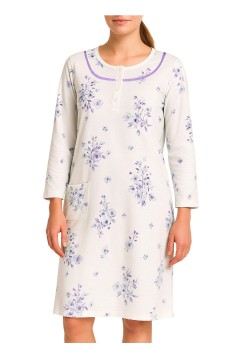 Blaženka hrejivá nočná košeľa pod kolená 6551