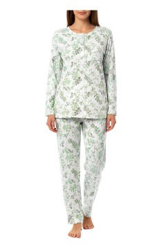 Dámské pyžamo z bavlny – dlouhý rukáv, dlouhé nohavice Zita 2323