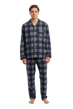 Pánske pyžamo kockované Gianvaglia 2502