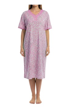 Bavlnená nočná košeľa nad kolená Bára 6560