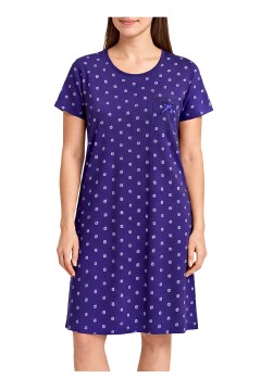 Dámska nočná košeľa bavlnená na veľké veľkosti Iveta 6557