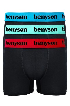 Beny Mix prírodné bambusové boxerky 7018 - 3 bal.