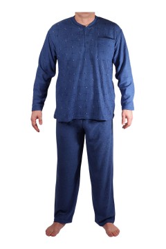 Franta froté pyžamo pánske hrejivé