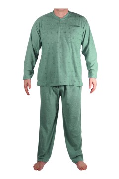 Franta froté pyžamo pánske hrejivé