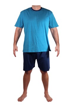 Letné pánske pyžamo s krátkym rukávom Daniel 15-913