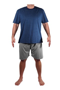 Letné pánske pyžamo s krátkym rukávom Daniel 15-913
