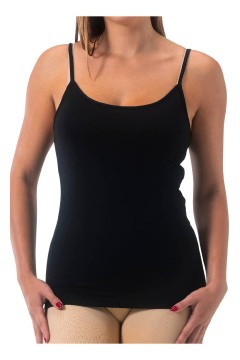 Stáňa dámska bambusová spodná košieľka - hladké, špagetové ramienka 809