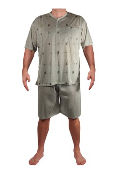 Pyžamo pánske krátky rukáv Mirek - 2-OGC-TO-33