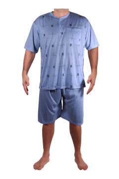 Pyžamo pánske krátky rukáv Mirek - 2-OGC-TO-33