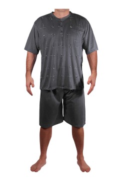 Pyžamo pánske krátky rukáv Mirek - 2-OGC-TO-33