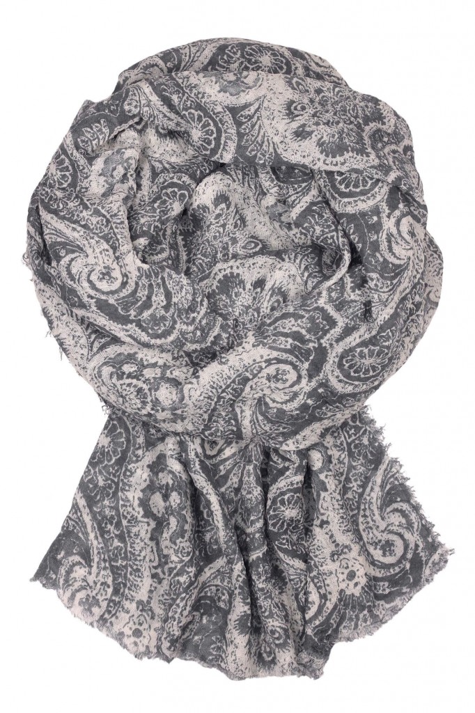 Bavlnená šatka so vzorom Ganga