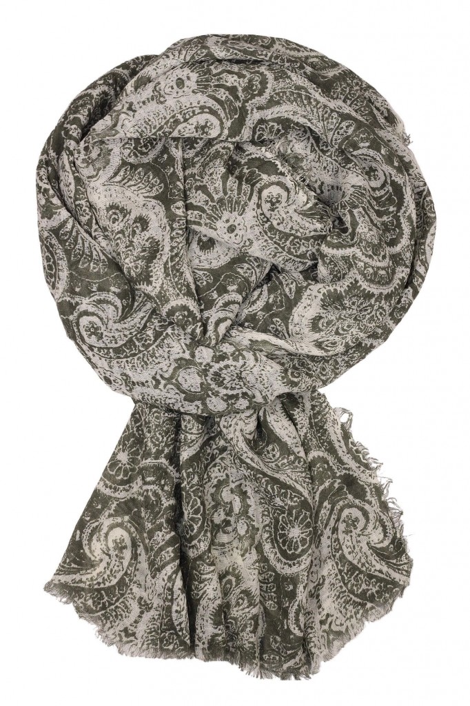 Bavlnená šatka so vzorom Ganga