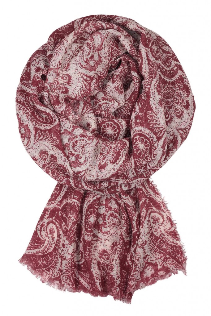 Bavlnená šatka so vzorom Ganga