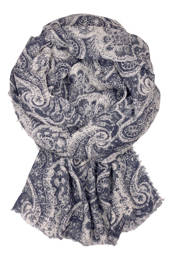 Bavlnená šatka so vzorom Ganga