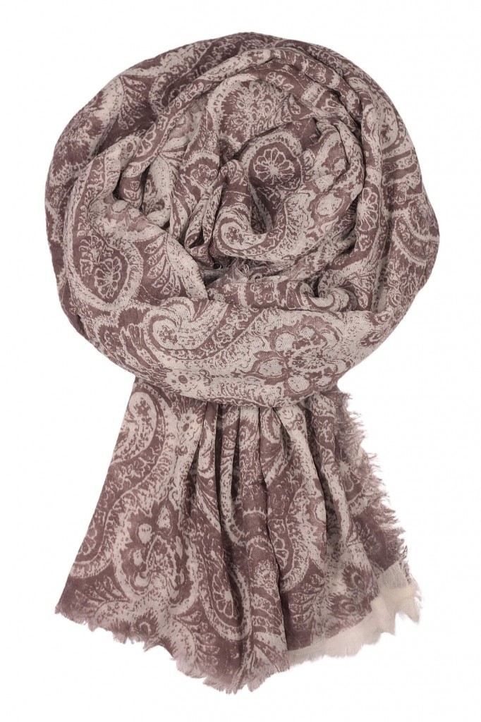 Bavlnená šatka so vzorom Ganga