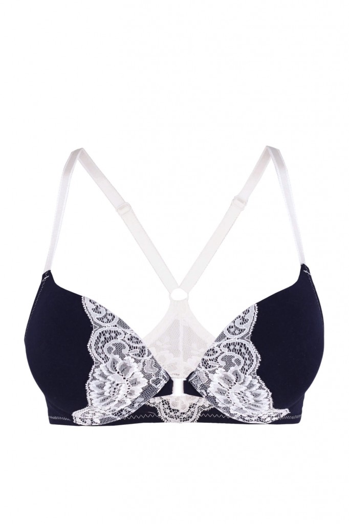 Jolanta vystužená podprsenka predné zapínanie