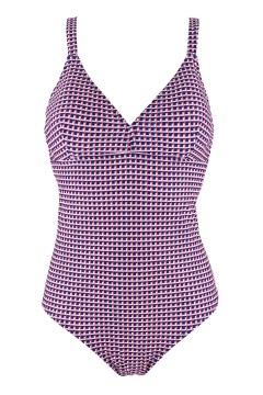 Evča jednodielne plavky so vzorom HH8311