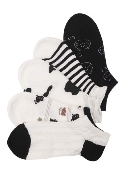 Dámske členkové ponožky bavlna CW492 - 3 páry