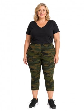 Army 3/4 legíny maskáč s vreckami 7771-15