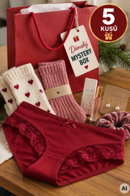 Vianočný mystery box - 5 kúskov pre ženy