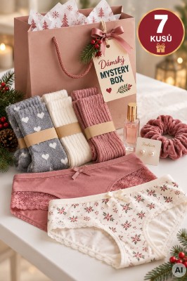 Vianočný mystery box - 7 kúskov pre ženy