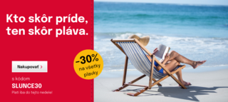 30% zľava na plavky