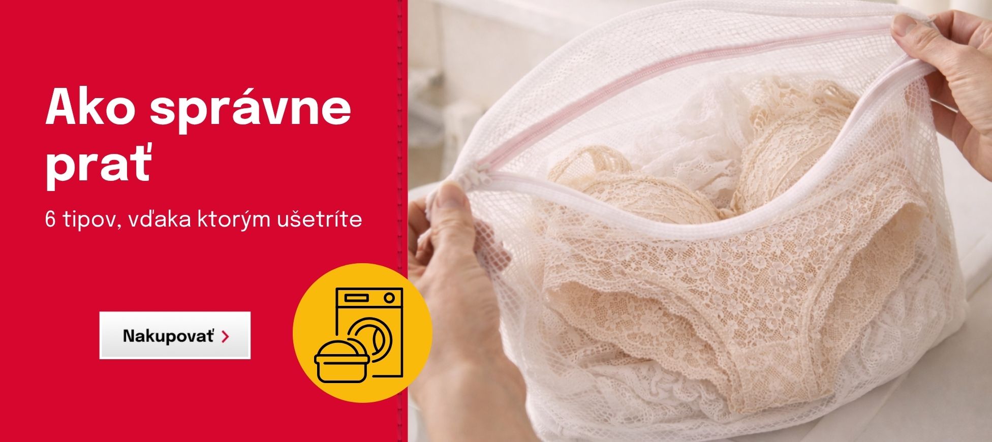 Ako správne prať spodnú bielizeň - eKAPO tipy